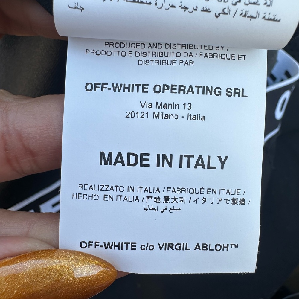 Off-White Performance Compression Black Pencil Sk… - image 4